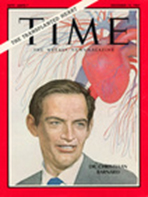 Time Magazine cover image of Professor Christiaan Barnard