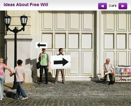 Photo Representation of Ideas About Free Will