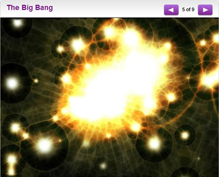 Photo Representation of The Big Bang